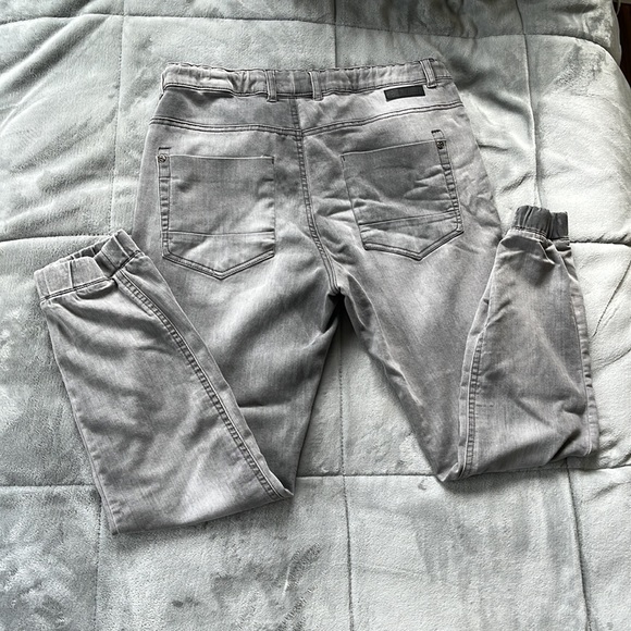 Grey mens jeans - Picture 4 of 6